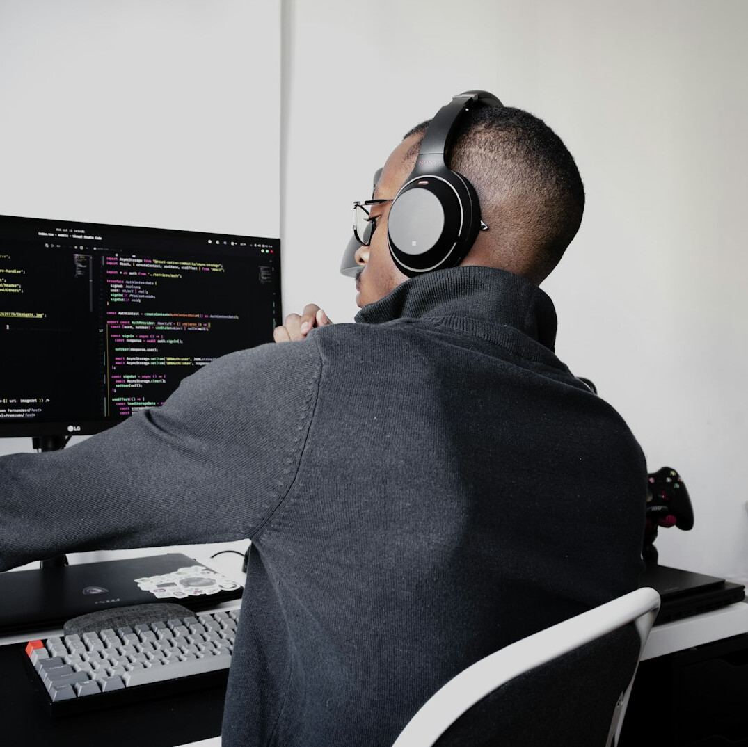 programmer at work